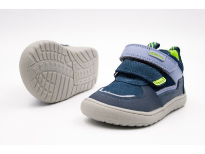 PROTETIKA BAREFOOT TOPÁNKY KAMERON - NAVY (Veľkosť 19, Vnútorná dĺžka  topánky v cm 12.1, Vnútorná šírka topánky v cm 5.5)