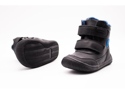 PROTETIKA ZIMNÉ TOPÁNKY - TARIK BLACK (Veľkosť 19, Vnútorná dĺžka  topánky v cm 11.8, Vnútorná šírka topánky v cm 5.5)