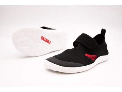 REIMA BAREFOOT SANDÁLE RANTAAN-T 2.0 - BLACK (Veľkosť 22, Vnútorná dĺžka  topánky v cm 14.5, Vnútorná šírka topánky v cm 6.2)