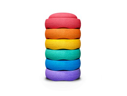 Stapelstein Original rainbow classic stacking shadow