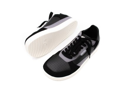 ŠTÝLOVÉ BAREFOOT PÁNSKE TENISKY MURIS MAJORCA MAN - BLACK (Veľkosť 41, Vnútorná dĺžka  topánky v cm 26.6, Vnútorná šírka topánky v cm 9.6)