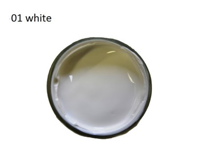 17872 tarrago shoe cream biela 01 50 ml