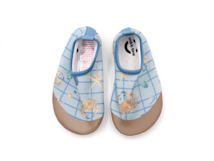 TOPÁNKY DO VODY MIKK-LINE SWIM SHOES - FADED DENIM (Veľkosť 21, Vnútorná dĺžka  topánky v cm 14.5, Vnútorná šírka topánky v cm 6.2)