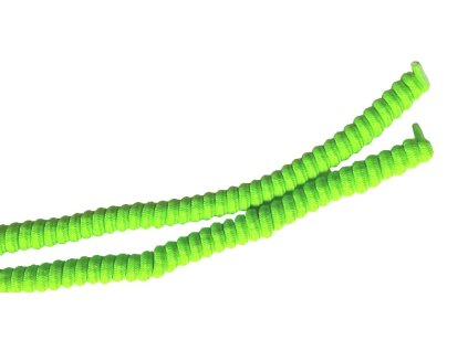 16667 vtr spiralove elasticke snurky 60 100 cm fosforove zelene