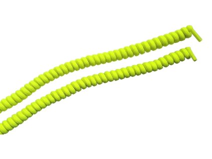 16670 vtr spiralove elasticke snurky 60 100 cm fosforove zlte