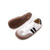 BAREFOOT TENISKY FLEXI NENS SALVAJE JUNIOR + ADULT - GRIS/BLANCO/NEGRO (Veľkosť 31, Vnútorná dĺžka  topánky v cm 19.7, Vnútorná šírka topánky v cm 7.6)