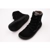 BAREFOOT ZIMNÉ TOPÁNKY FRODDO BAREFOOT TEX WOOL GROW - BLACK (Veľkosť 31, Vnútorná dĺžka  topánky v cm 20.1, Vnútorná šírka topánky v cm 7.8)