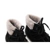 DÁMSKE BAREFOOT TOPÁNKY FRODDO UP FURRY W - BLACK (Veľkosť 36, Vnútorná dĺžka  topánky v cm 24, Vnútorná šírka topánky v cm 8.3)