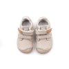 DETSKÉ BAREFOOT NÍZKE TOPÁNKY D.D.STEP 073 - CREAM (Veľkosť 20, Vnútorná dĺžka  topánky v cm 12.8, Vnútorná šírka topánky v cm 6)