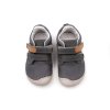DETSKÉ BAREFOOT NÍZKE TOPÁNKY D.D.STEP 073 - DARK GREY (Veľkosť 20, Vnútorná dĺžka  topánky v cm 12.8, Vnútorná šírka topánky v cm 6)