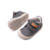 DETSKÉ BAREFOOT NÍZKE TOPÁNKY D.D.STEP 073 - DARK GREY (Veľkosť 20, Vnútorná dĺžka  topánky v cm 12.8, Vnútorná šírka topánky v cm 6)