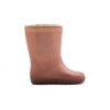 DETSKÉ ZATEPLENÉ GUMÁKY ENFANT THERMO BOOTS GLITTER - ROSE TAUPE (Veľkosť 22, Vnútorná dĺžka  topánky v cm 13.4, Vnútorná šírka topánky v cm 5.7)