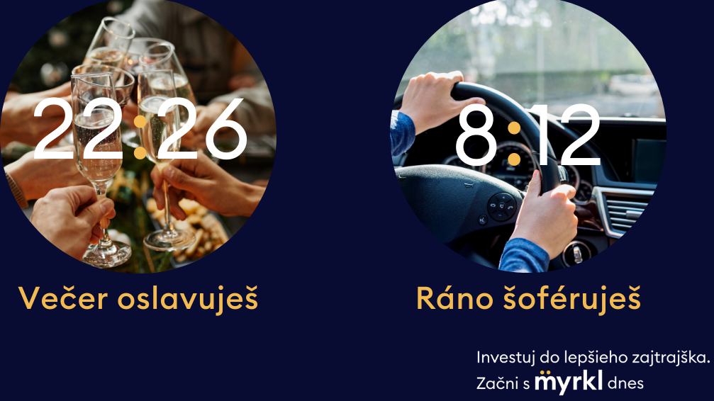 Večer oslavuješ, ráno šoféruješ. S Myrklom