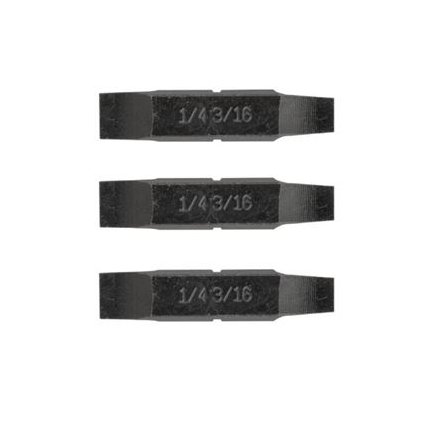 LEATHERMAN 1/4" and 3/16" Flat Screwdriver Bits (3 ks)