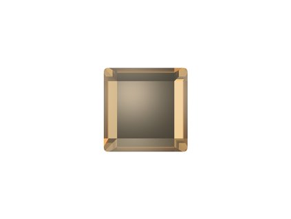 1617 square golden shadow 6 mm swarovski