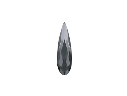 849 raindrop silver night 6mm swarovski