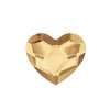 1635 heart golden shadow 6 mm swarovski