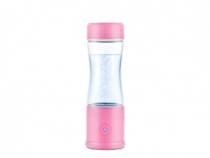 glass hydrogen generator water bottle hb p h04m pink
