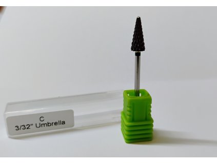 Frézka C 3/32´ Umbrella Označení: Zelená