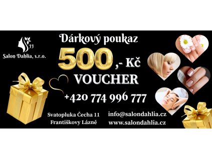 Dárkový poukaz 500,- Kč