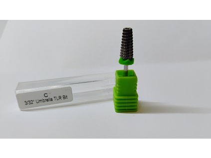 Frézka C 3/32´ Umbrella TLR Bit označení: Zelená