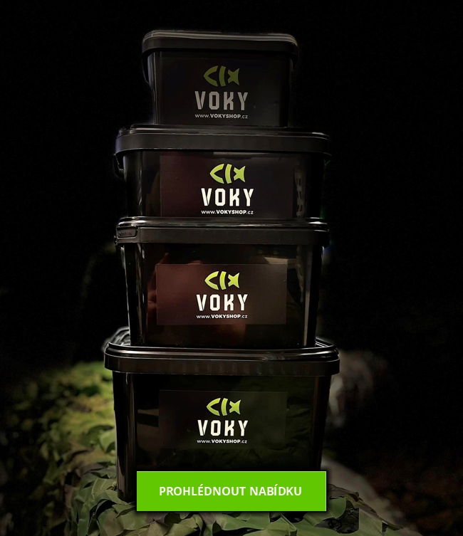 Rybářské kbelíky Vokyshop