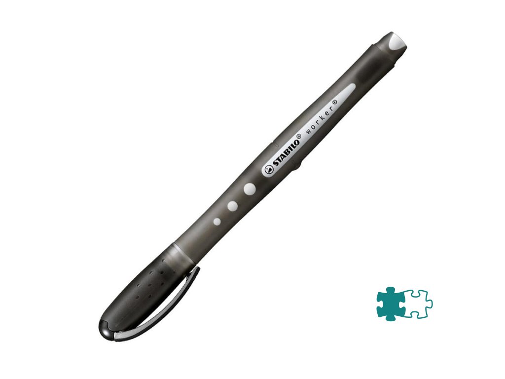 Roller STABILO worker colorful čierny