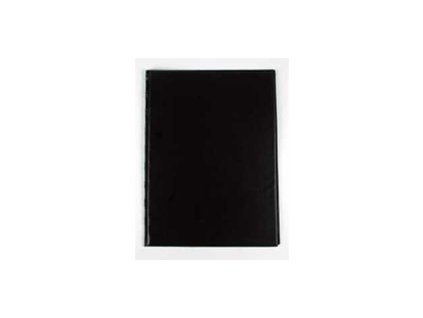 Dosky obyčajné so spodným vreckom KARTON PP čierne