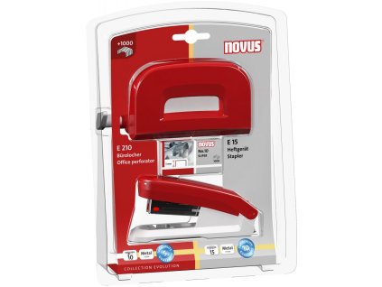 Súprava kolekcie Novus EVOLUTION E 15/E 210 červená/sivá