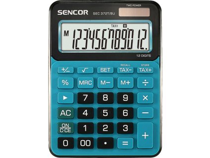 Kalkulačka Sencor SEC 372T/BU modrá