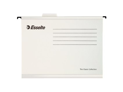 Závesný obal Esselte Classic biely