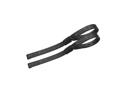 Řemeny třmenové drezurní Bates (Barva černá, Velikost 60 cm)