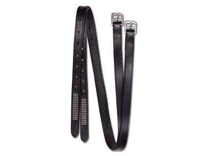 Řemeny třmenové Silverstar Star Waldhausen (Barva černá, Velikost 120 cm)