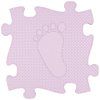 foot left lilac w01