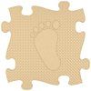 foot left beige w01