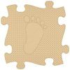 foot right beige w01