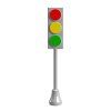 traffic lights front