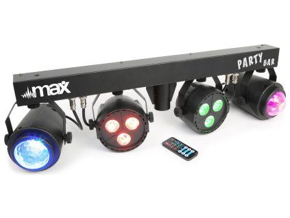 PartyBar s 2x LED Par a 2x Jellymoon RGBW