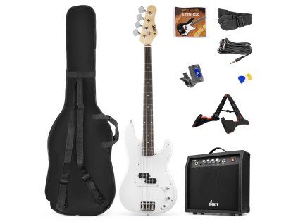 GigKit Bass Guitar Pack White