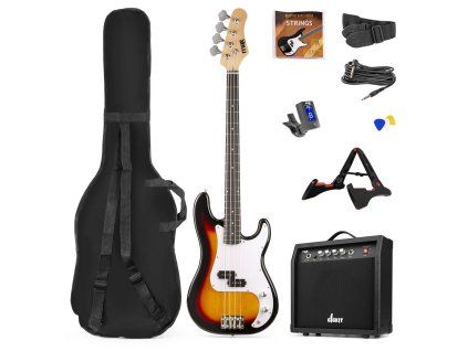 GigKit Bass Guitar Pack Sunburst
