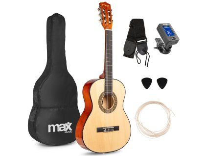 SoloArt Junior 3/4 Classic guitar pack, natural