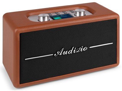 Tune60 DAB radio retro brown