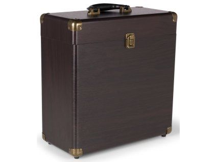 RC32 Vinyl record case dark wood