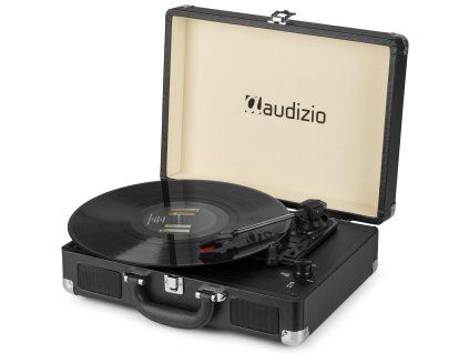 RP114BK Record player briefcase black