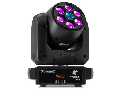 Cobra 160 Spot 100W Moving Head with 6x 10W B-Eye