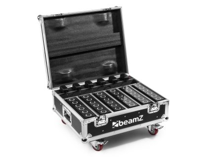 BeamZ FCC12 Flightcase s nabíjením pro 6x BBB612