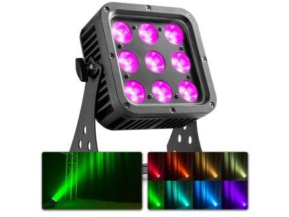 StarColor72 LED Flood Light 9x 8W IP65 RGBW