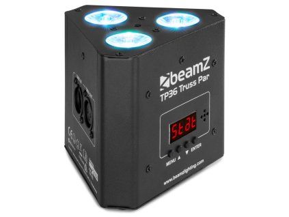 TP36 Truss PAR reflektor, 3x4W QCL RGB-UV, DMX