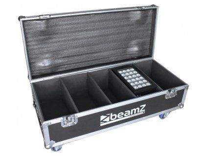 BeamZ FL4 Flightcase pro 4x Star-Color 240/360 Wash Lights