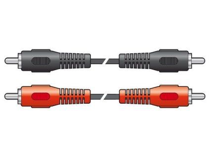 CX402-3 Cable 2RCA 2,5m Bulk